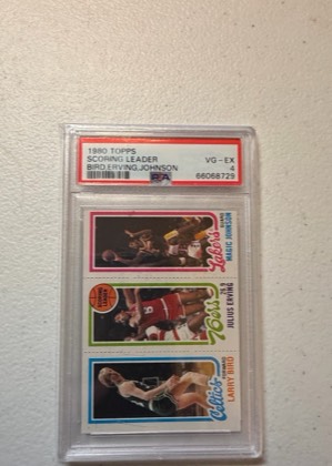 Bird, Erving, Johnson, graded 6.0