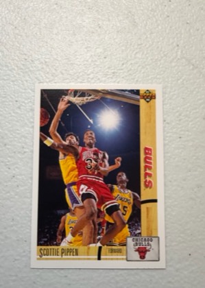 Scottie Pippen, graded 7.5