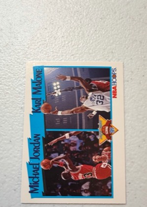 Michael Jordan / Karl Malone, graded 9.0