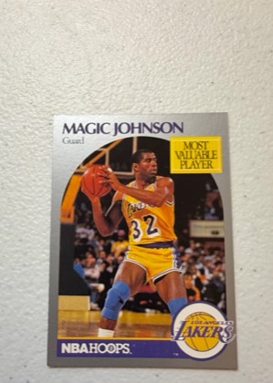 Magic Johnson, graded 7.0