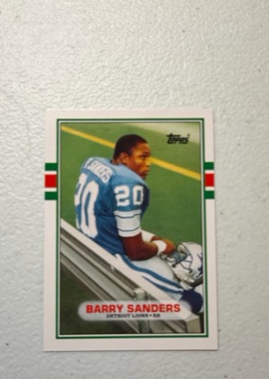 Barry Sanders, graded 7.5