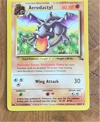 Aerodactyl (16) graded 8