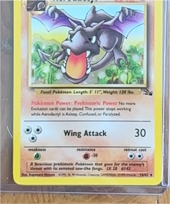 Aerodactyl (1), graded 9.0
