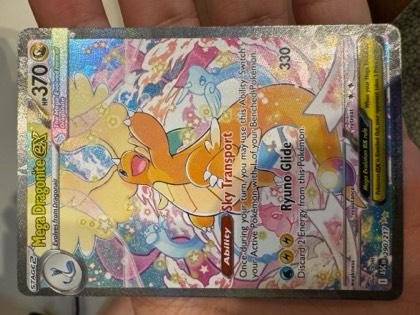 Mega Dragonite ex - 290/217 graded 8.5