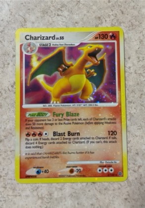 Charizard graded 6 & below