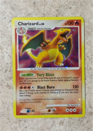 Charizard, graded 2.5