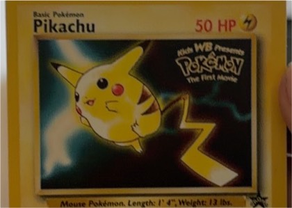 Pikachu, graded 9.0