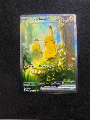 Pikachu ex, graded 8.0