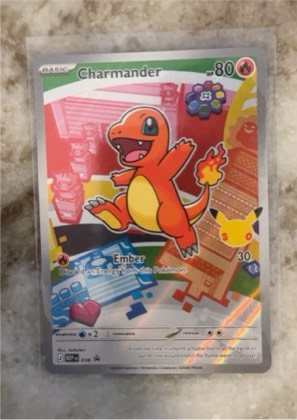 Charmander - 038, graded 9.5
