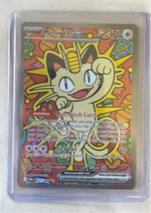 Meowth ex, graded 9.5