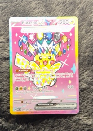 Pikachu ex, graded 9.0
