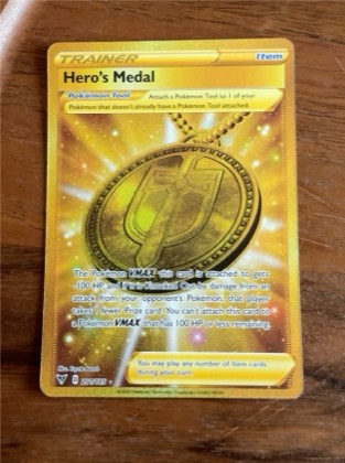 Hero's Medal, graded 8.5
