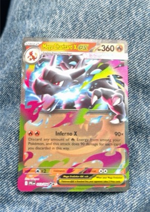 Mega Charizard X ex, graded 9.5