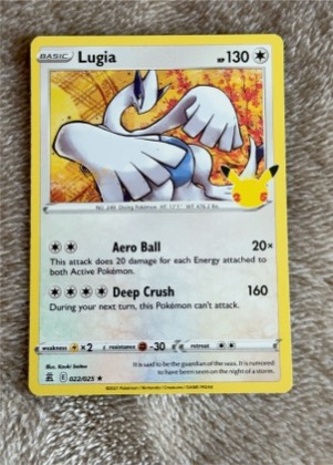 Lugia, graded 9.0