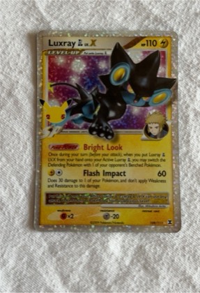 Luxray GL LV.X, graded 8.5