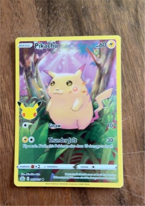 Pikachu, graded 9.0
