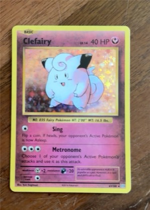 Clefairy, graded 8.5