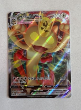 Meowth VMAX, graded 8.5