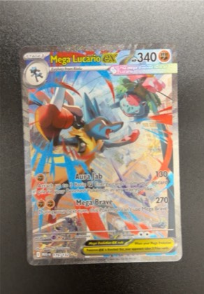 Mega Lucario ex, graded 9.5