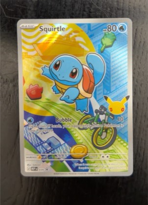 Squirtle - 039, graded 10.0