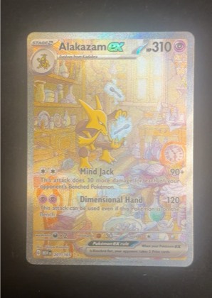 Alakazam ex - 201/165 graded 9.5