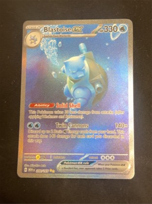 Blastoise ex, graded 9.5