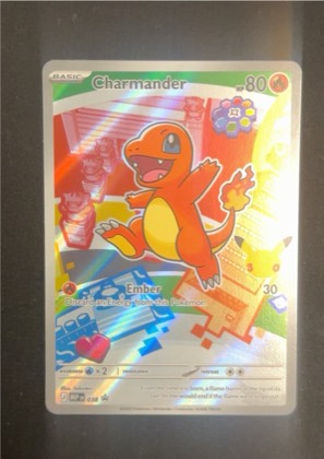 Charmander - 038, graded 9.5