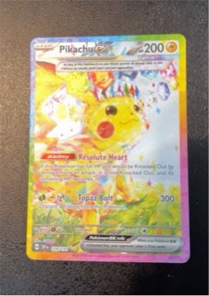 Pikachu ex, graded 10.0