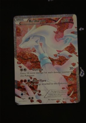 Reshiram (Full Art) graded 6 & below