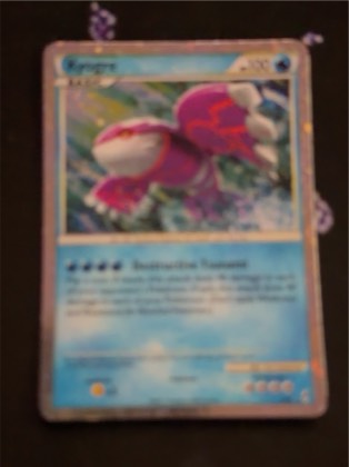Kyogre (Shiny), graded 9.0
