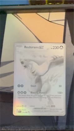 Reshiram V (Full Art), graded 9.0