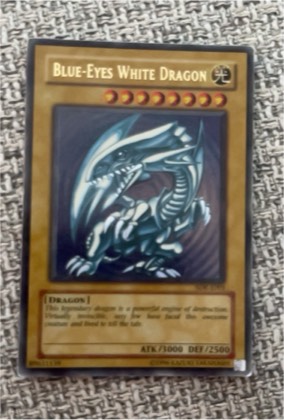 Blue-Eyes White Dragon, graded 7.0