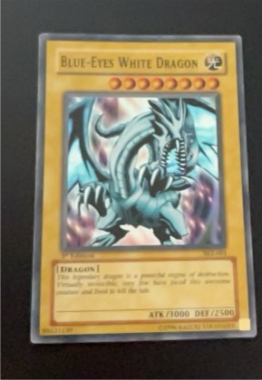 Blue-Eyes White Dragon, graded 7.0
