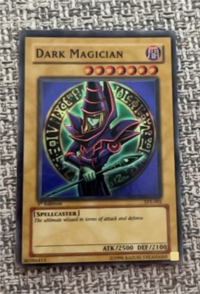 Dark Magician, graded 7.5