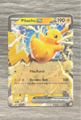 Pikachu ex, graded 1.0