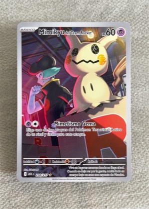 Mimikyu del Team Rocket, graded 9.5