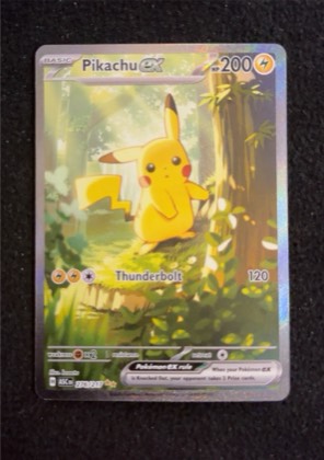 Pikachu ex, graded 9.0