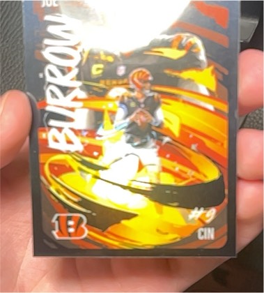 Joe Burrow graded 8