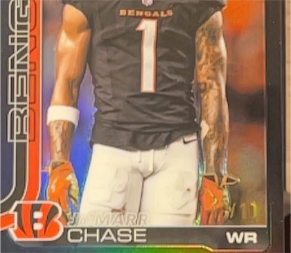 Ja'Marr Chase, graded 9.5