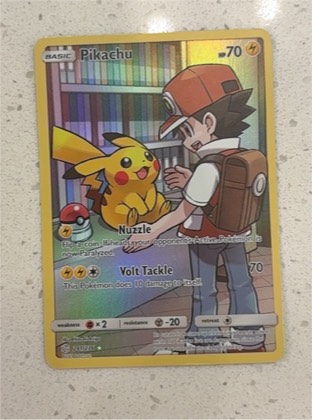 Pikachu (Secret) graded 9