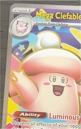 Mega Clefable ex, graded 9.5