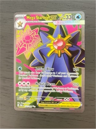 Mega Starmie ex, graded 9.5