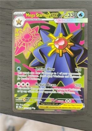 Mega Starmie ex, graded 9.0