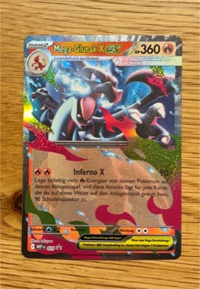 Mega Charizard X ex - 029 graded 8.5