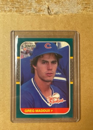 Greg Maddux, graded 8.5