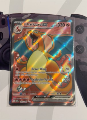 Charizard ex, graded 9.5