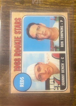 Johnny Bench graded 8
