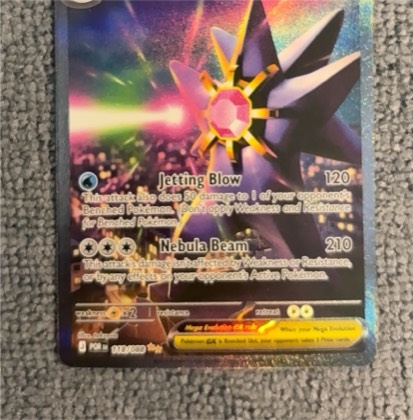 Mega Starmie ex graded 9