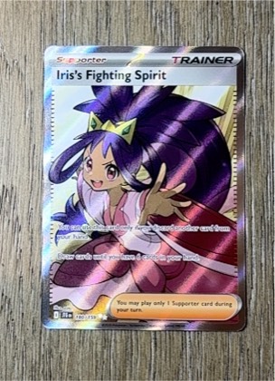 Iris's Fighting Spirit, graded 9.5