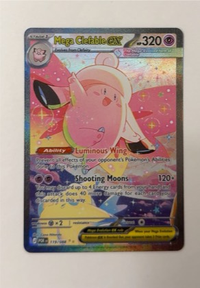 Mega Clefable ex, graded 4.5